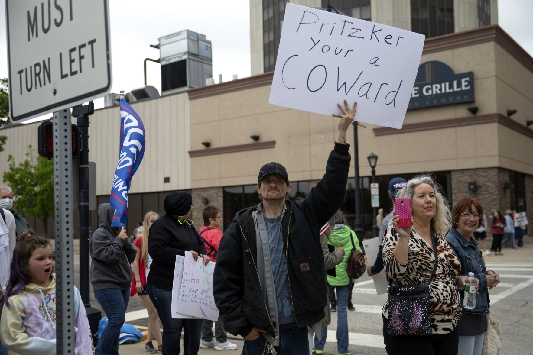 Springfield protest - Charleston resident